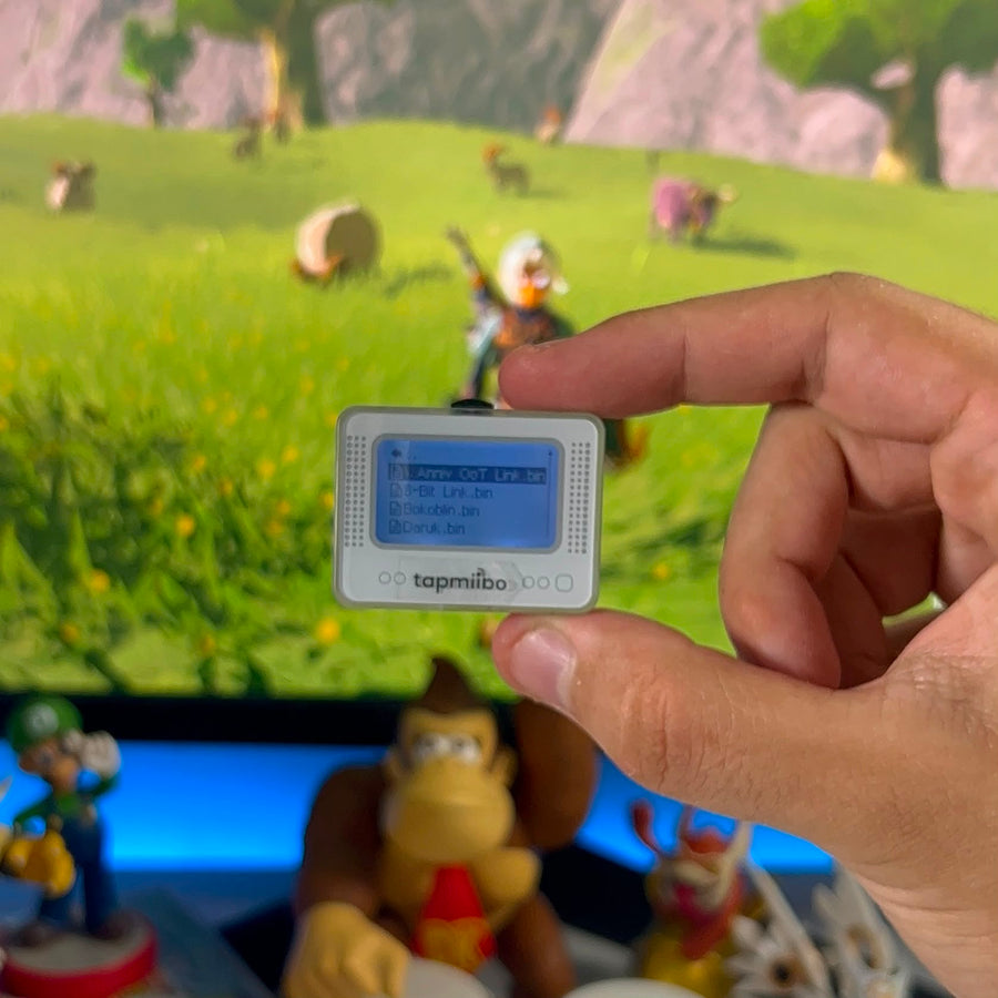Seleccionando un Amiibo en Tapmiibo